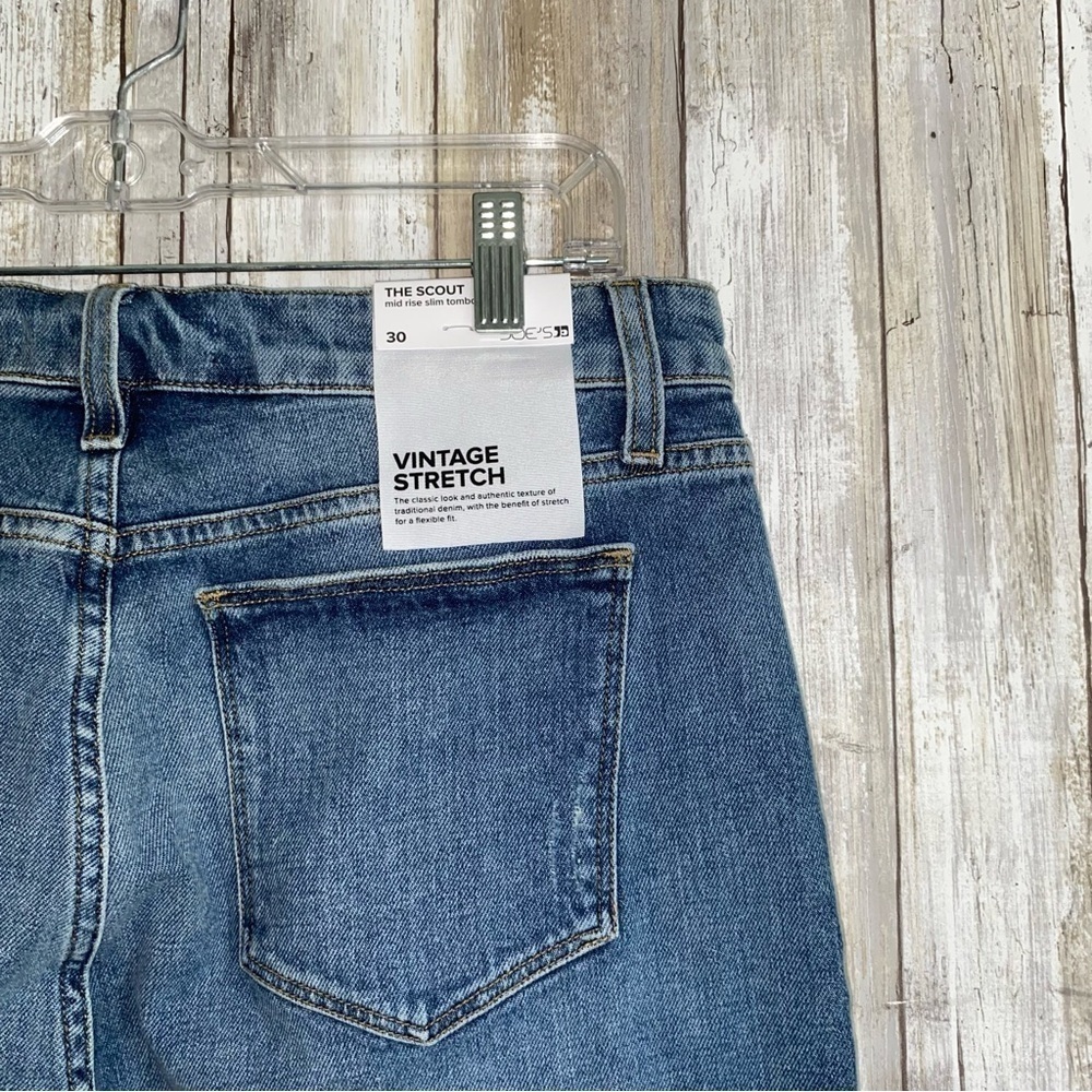 NWT Joes Jeans The Scout Mid-Rise Slim Tomboy Crop Jeans - Picture 6 of 9